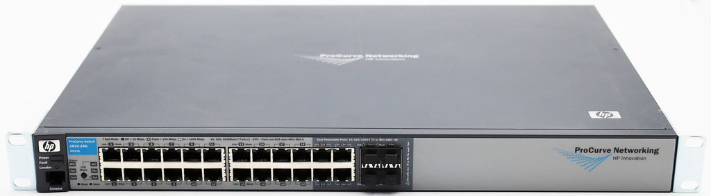 HP ProCurve 2810-24G Rackmount Gigabit Managed Switch 20x RJ-45 4x RJ-45/SFP